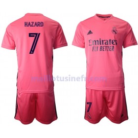 Maillot de Foot Real Madrid Eden Hazard 7 Extérieur 2020-21 - Enfant